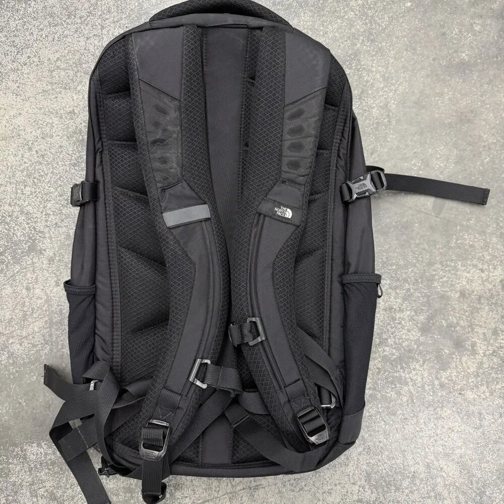 The North Face Fall Line Backpack Black School Travel Work - Company Logo